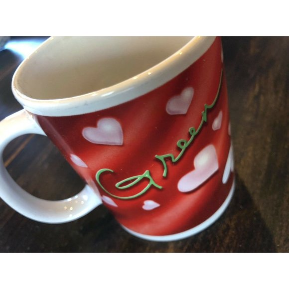 Galerie Red M&M Collectible Coffee Tea Mug Cup Mars Hearts Love Mrs M & M‎ - Picture 2 of 5